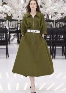 Robe vintage verte