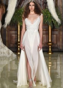 Robe de mariée pour femme avec une silhouette Sablier