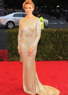 Robe de sirène pour la figure de type Rectangle