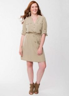 Chemise habillée pour femme avec le type figure Apple