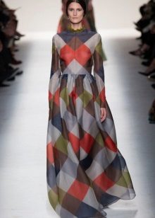 Madras Robe Longue