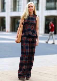 Koshemera robe à carreaux