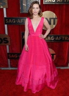 Emilia Clark a Diornál a Screen Actors Guild Awards-on 2016-ban
