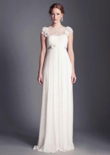 Robe de mariée taille haute