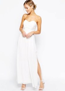 Robe de mariée taille haute
