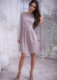 Robe courte en maille