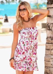 Robe tricotée ouverte