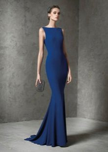 Robe bleue sirène