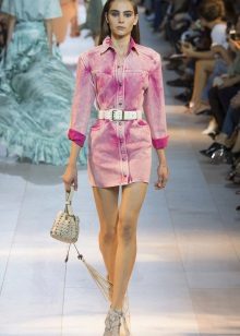 Robe chemise de printemps