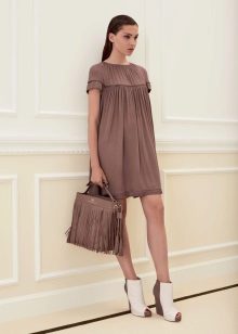 Robe en maille d'été
