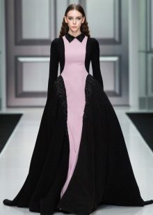 Robe de soirée d'automne magnifique