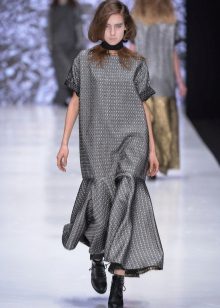 Robe d'automne midi libre