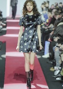 Robe d'automne courte