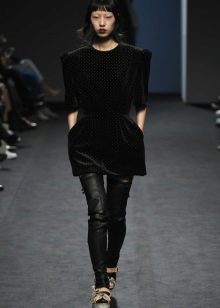 Tunique d'automne noire