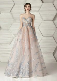 Robe bustier de soirée par Eleonor Couture