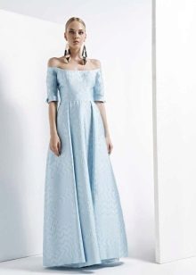 Robe bustier une ligne