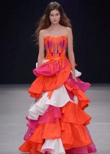 Robe sans bretelles de yudashkin