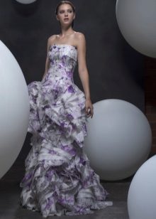 Robe de soirée bustier