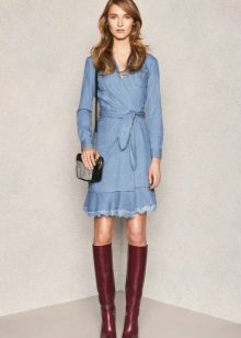 Robe de chambre en jean