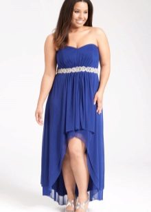 Robe en jersey pour le high-low