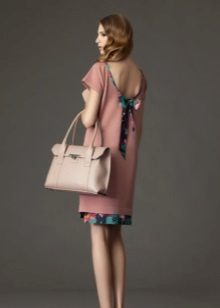 Robe en jersey avec dos ouvert