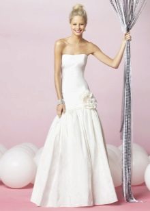 Robe de mariée taille basse