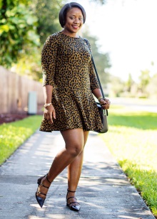 Robe courte taille basse