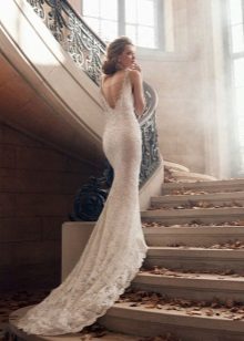 Robe de mariée avec dos ouvert