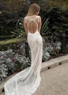 Robe de mariée dos nu