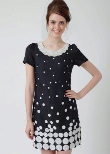 Robe à pois des années 60