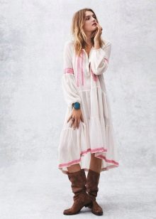 Chemise habillée dans le style de boho