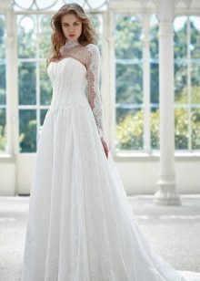 Robe de mariée évasée