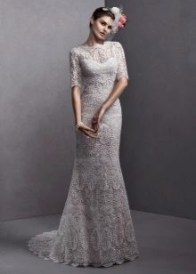 Robe de mariée en guipure