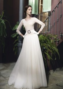 Robe de mariée fermée