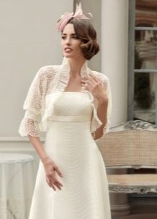 Bolero à la robe de mariée