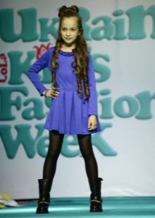 robe courte pour les filles 6-8 ans