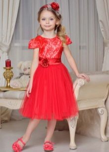 Robe trapèze pour filles 6-8 ans