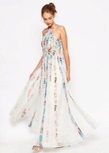 Robe d'été au sol