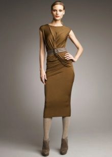 Collants légers à la robe verte