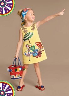 Robe d'été pour filles 5 ans