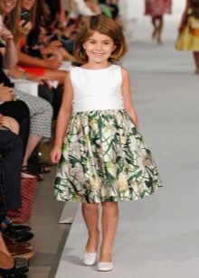 Robe imprimée pour une fille de 11 ans