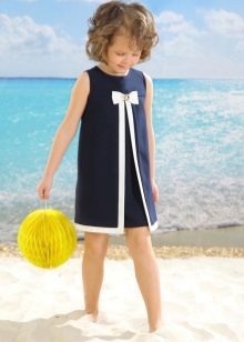Robe d'été élégante pour la fille A-line