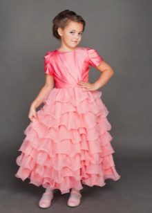 Robe de bal élégante pour les filles moelleuses