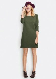 robe de pied de page vert
