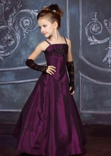Robe de soirée pour une fille de 11 ans