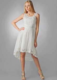 robe blanche de batiste