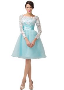 robe en organza délicate