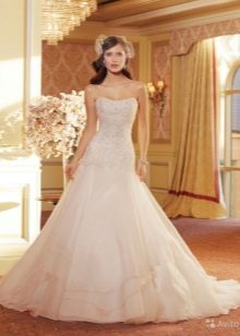 Superbe robe de mariée en organza