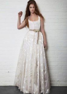 robe longue en organza