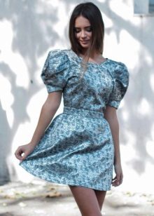 robe d'été de brocoli colombe